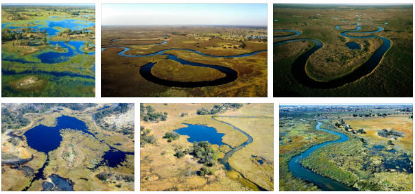 Botswana: geography, map