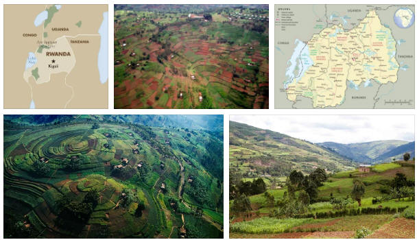 Rwanda: Geography and Map
