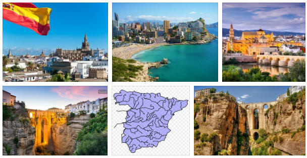 Spain: map